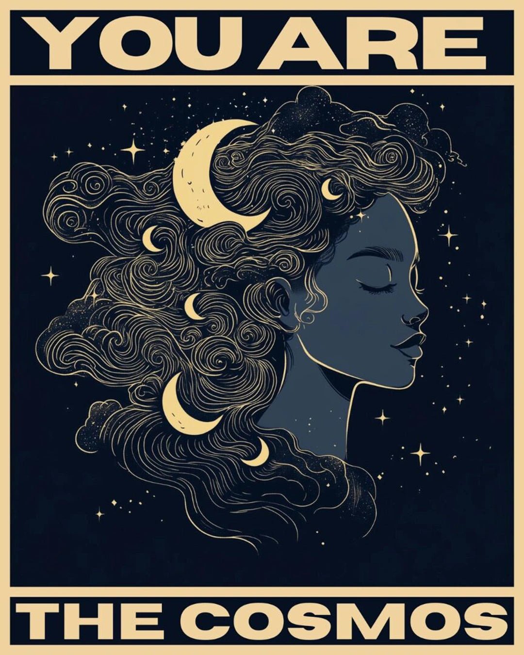 You Are the Cosmos paint by numbers kit