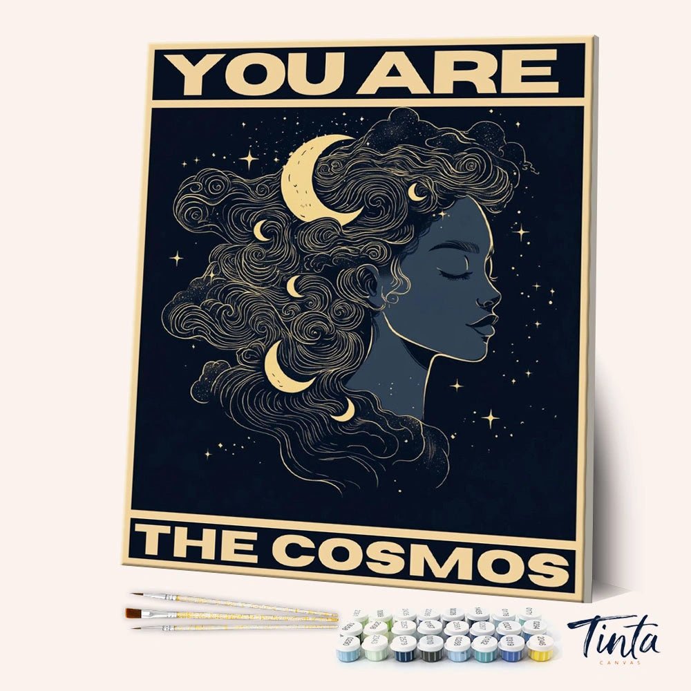 You Are the Cosmos paint by numbers kit