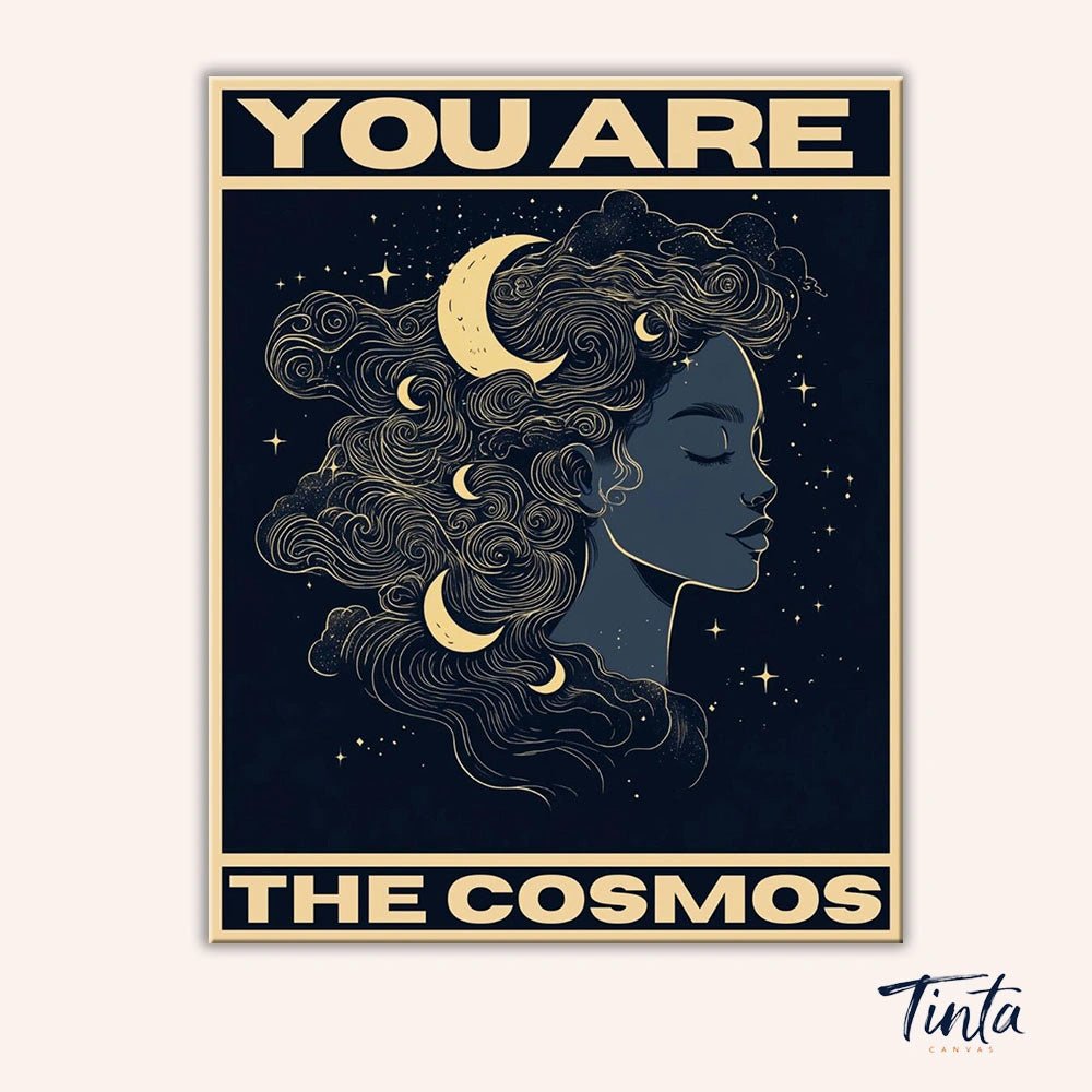 You Are the Cosmos paint by numbers kit