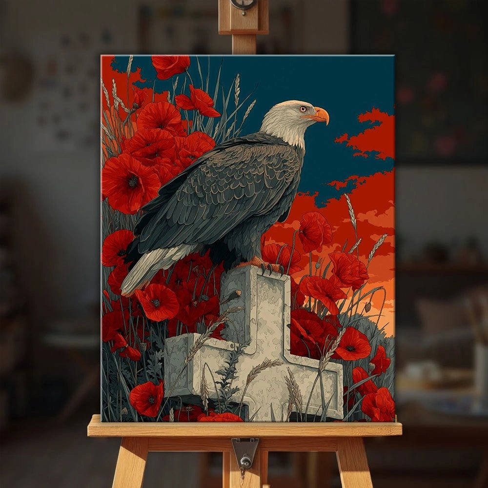 The Guardian paint by numbers kit