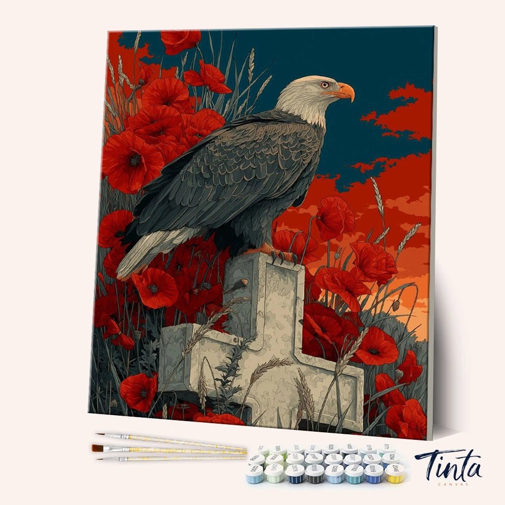 The Guardian paint by numbers kit