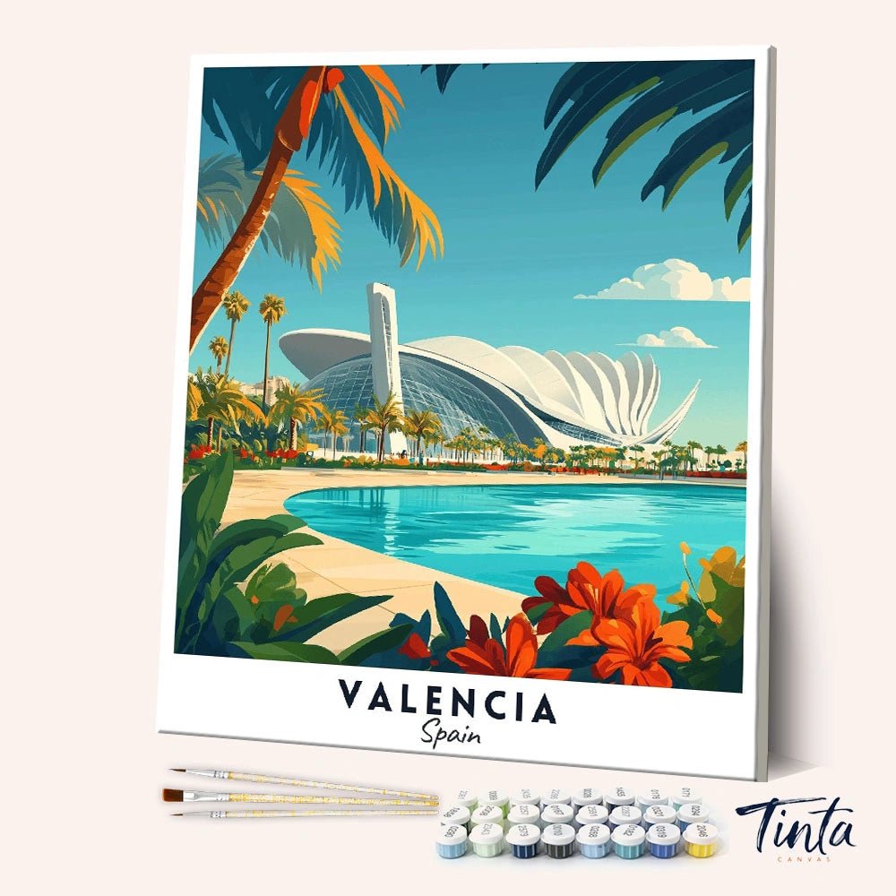 Valencia - Póster de viaje