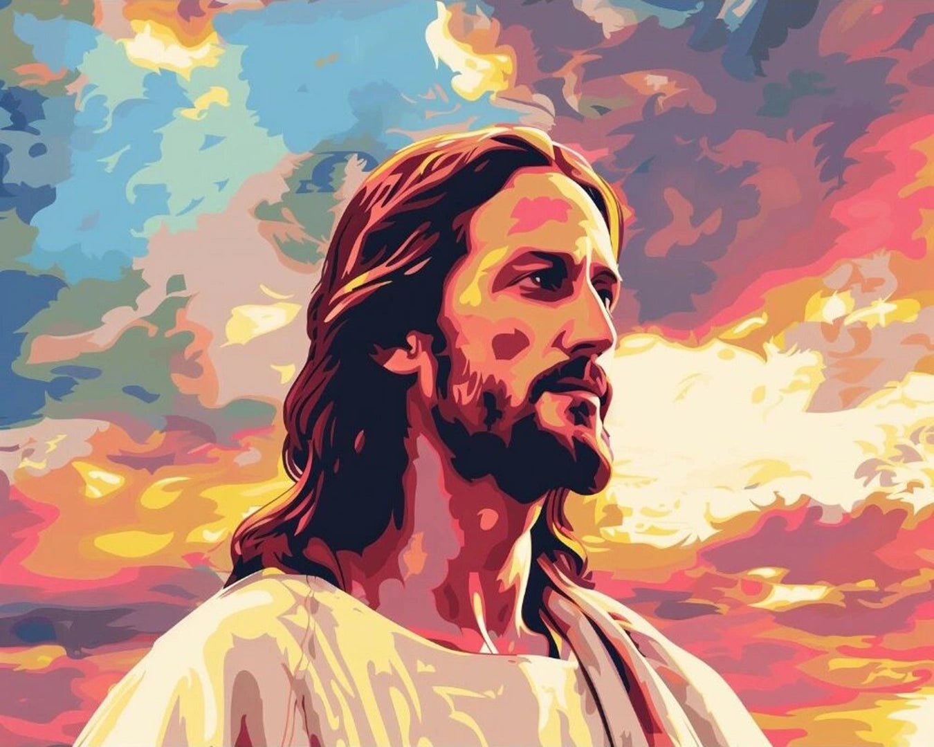 The Messiah paint by numbers kit