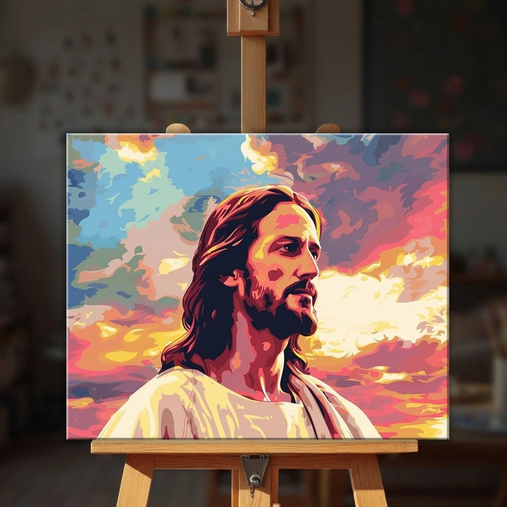 The Messiah paint by numbers kit