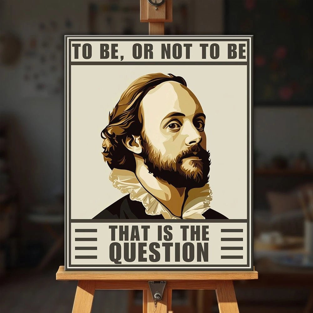 The Question paint by numbers kit
