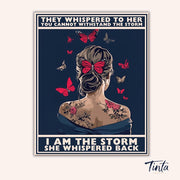 She Is the Storm paint by numbers kit