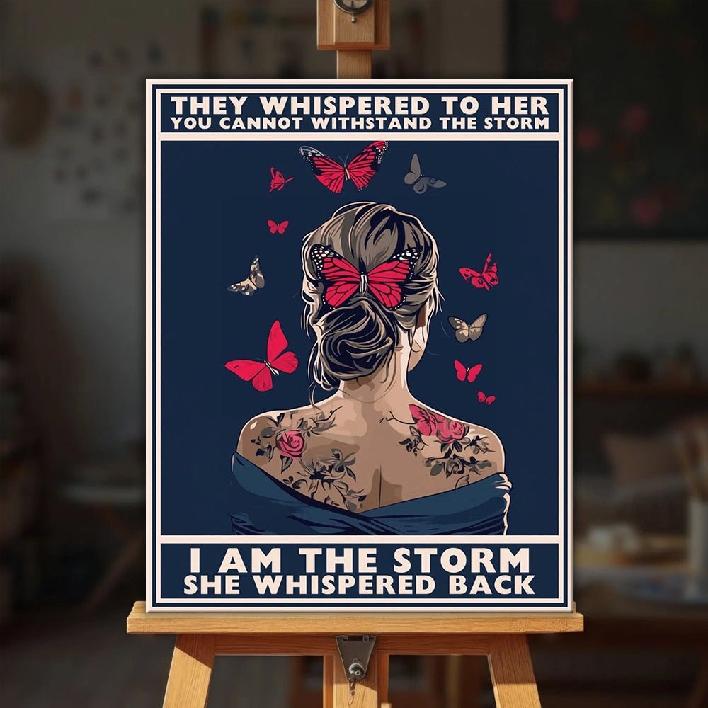 She Is the Storm paint by numbers kit