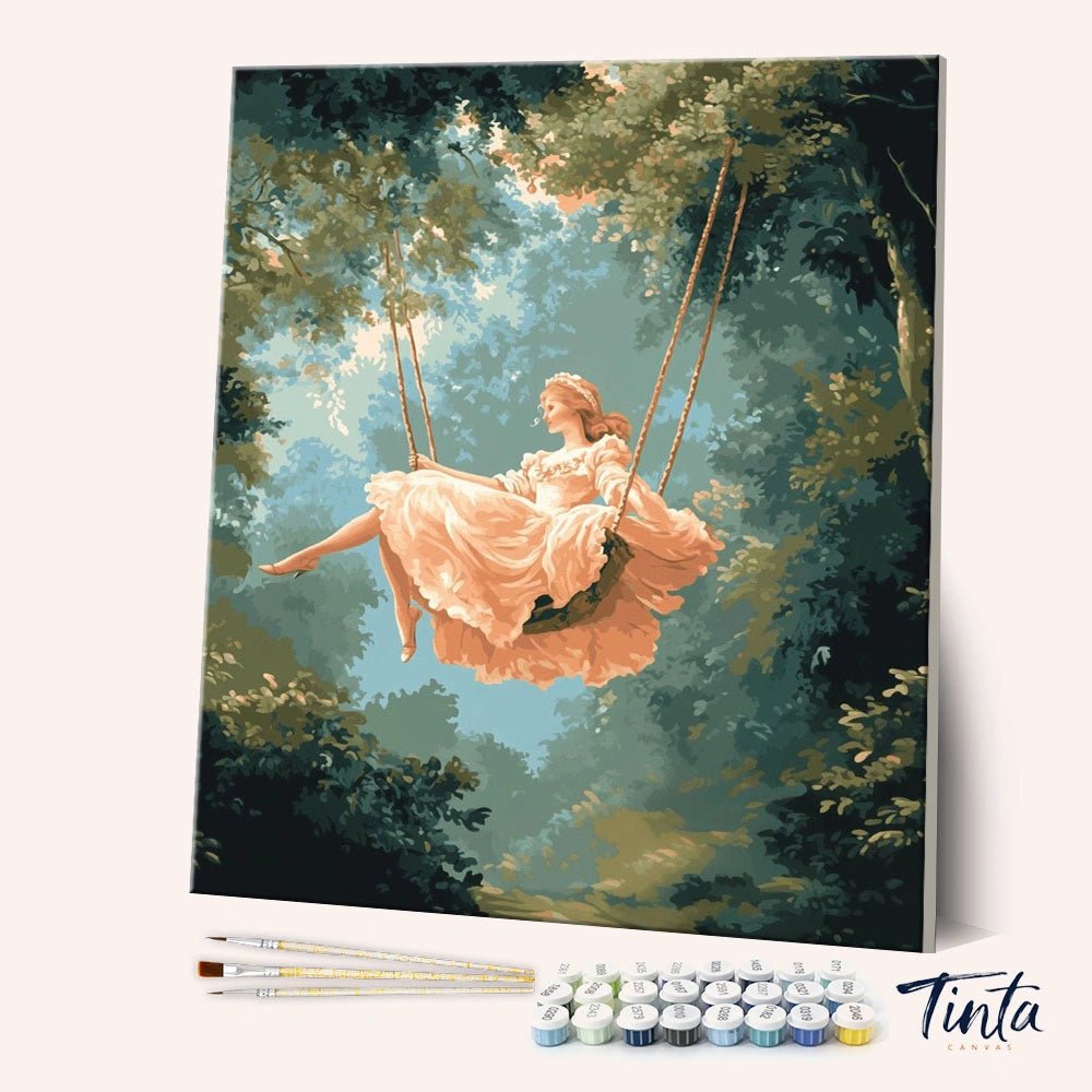 Whispering Swing paint by numbers kit