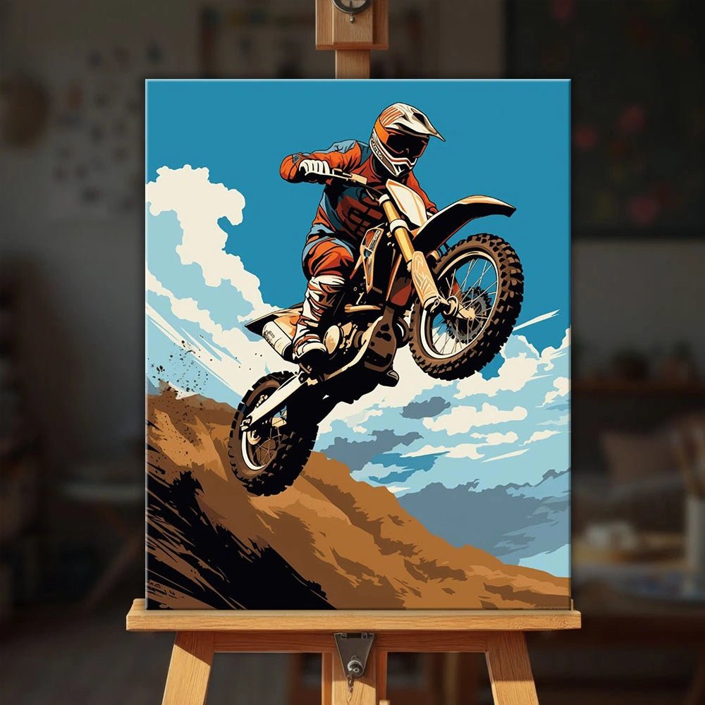 Thrill Seeking paint by numbers kit