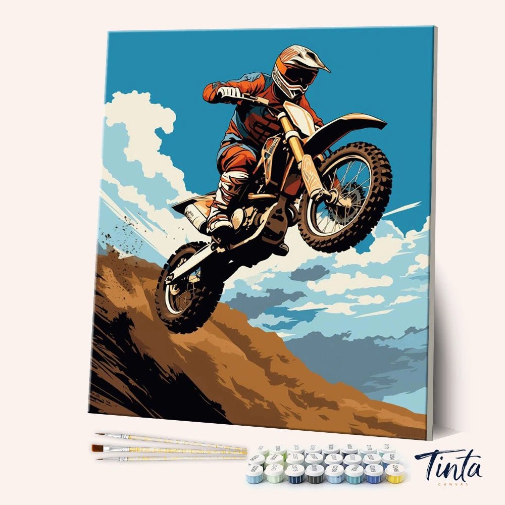 Thrill Seeking paint by numbers kit