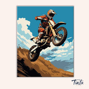 Thrill Seeking paint by numbers kit