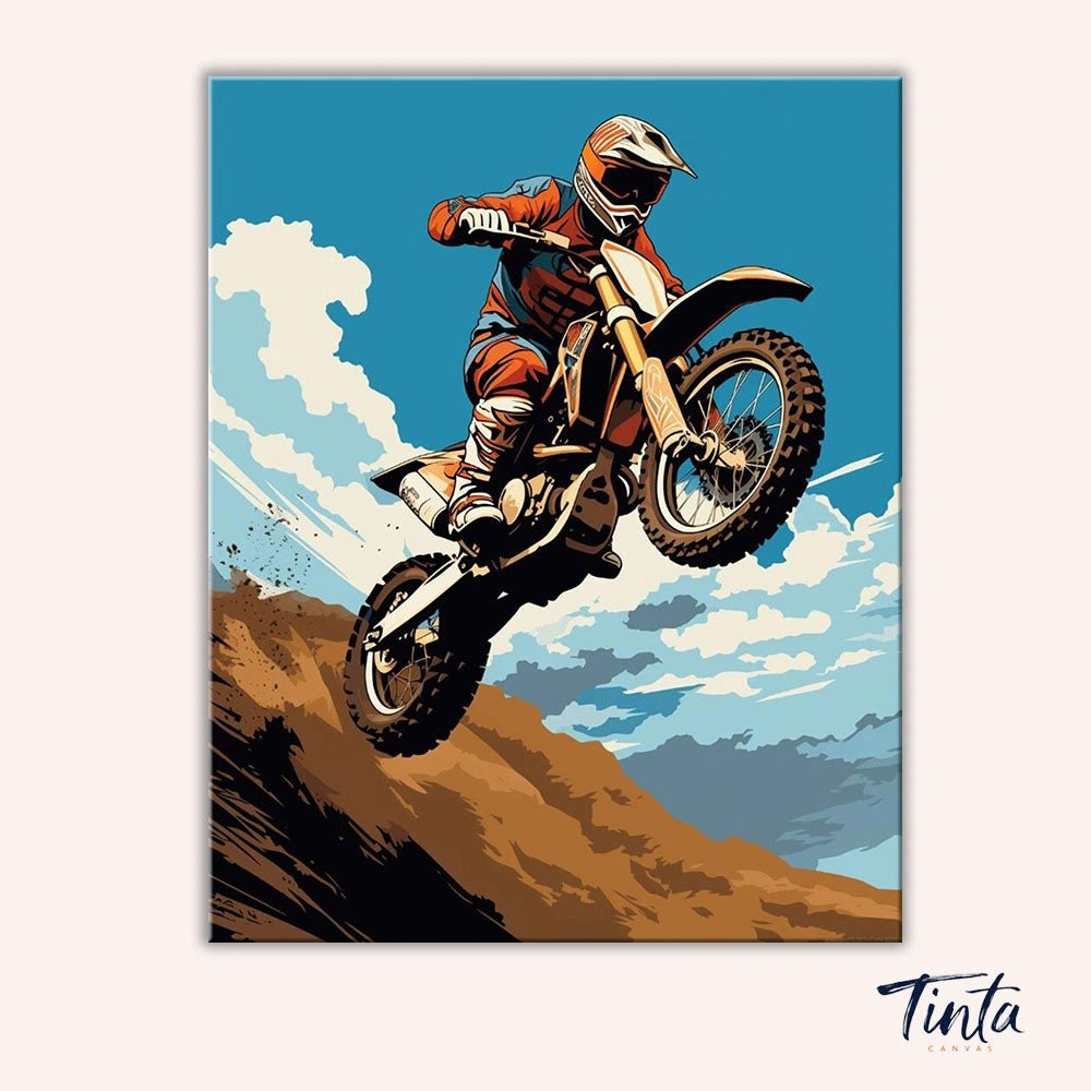 Thrill Seeking paint by numbers kit