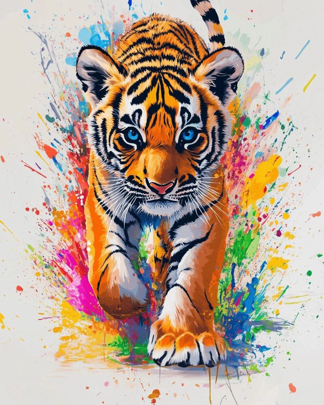 Color in Motion paint by numbers kit