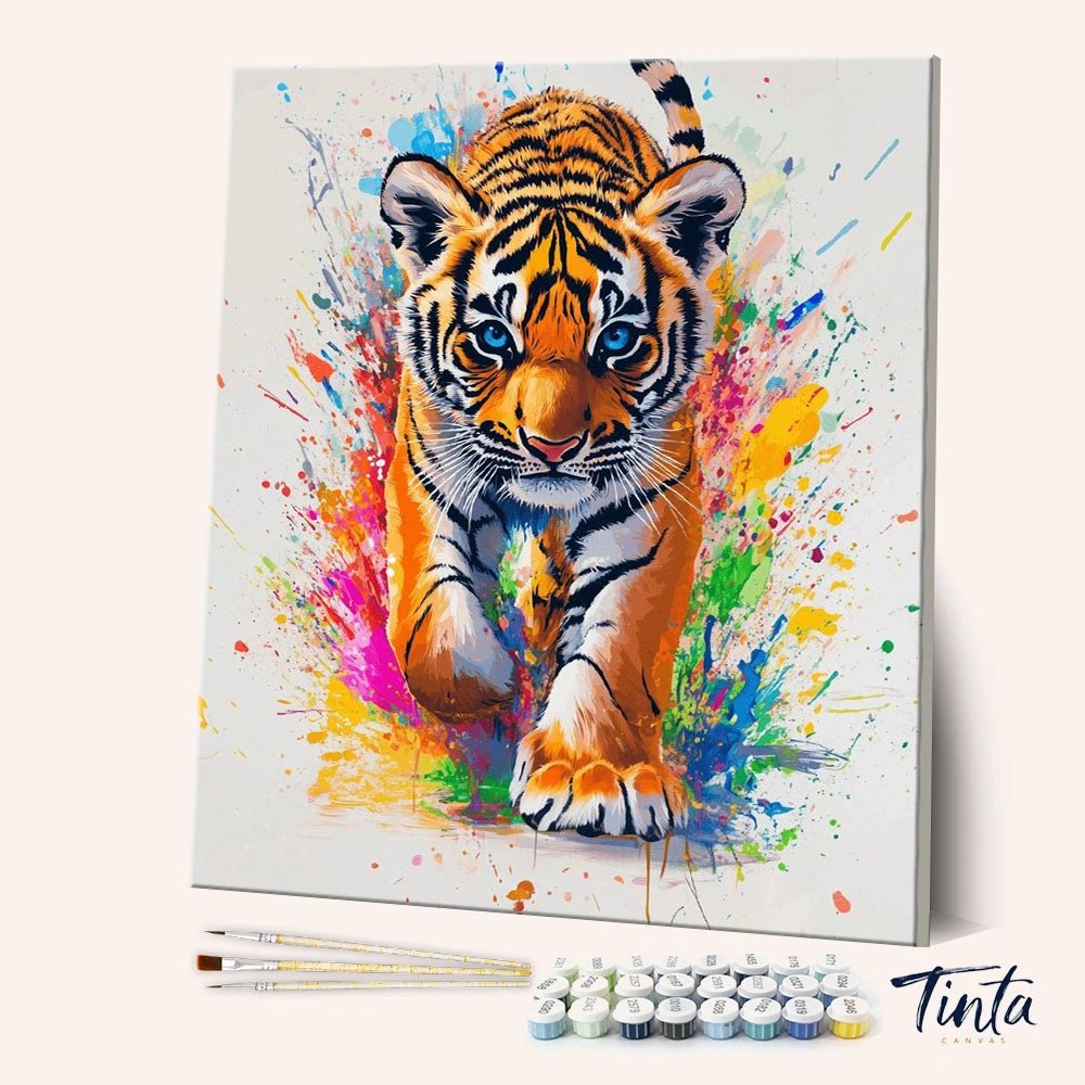 Color in Motion paint by numbers kit