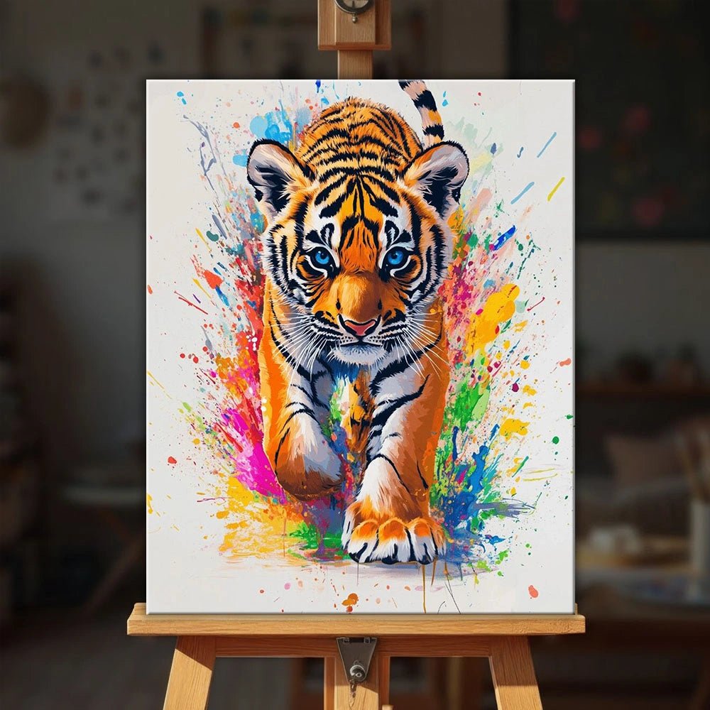 Color in Motion paint by numbers kit