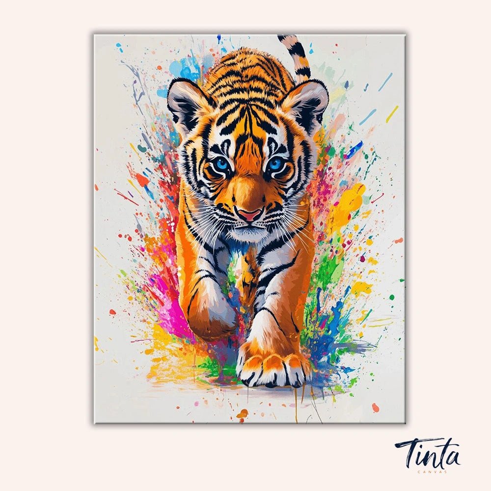 Color in Motion paint by numbers kit