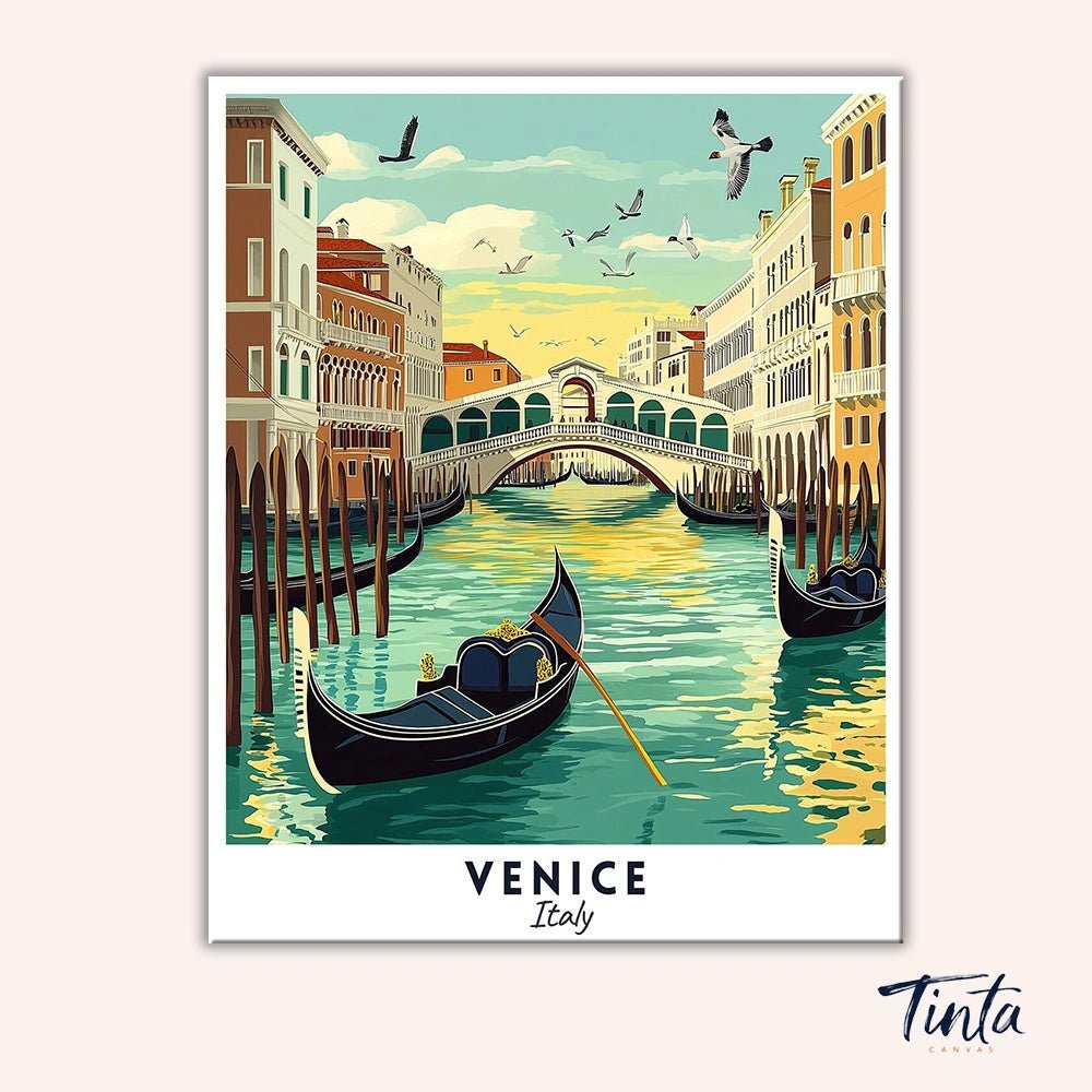Venecia - Póster de viaje