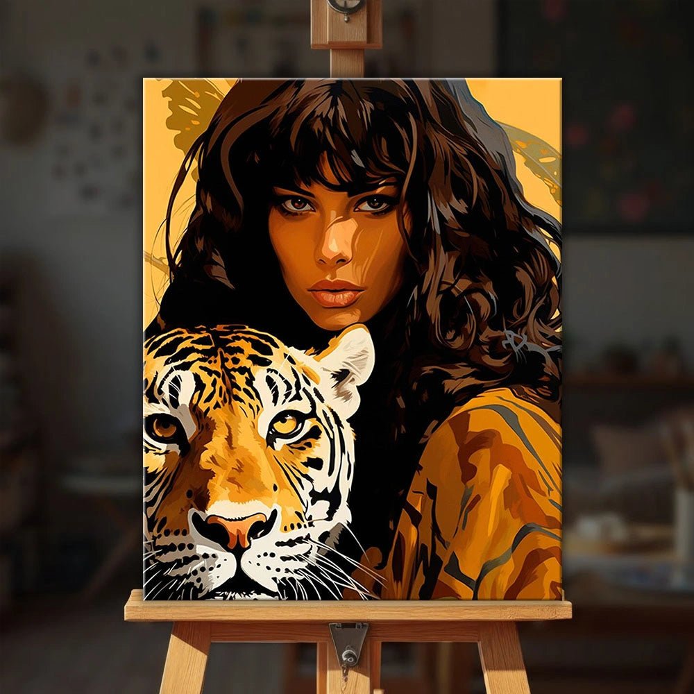 Quiet Strength paint by numbers kit