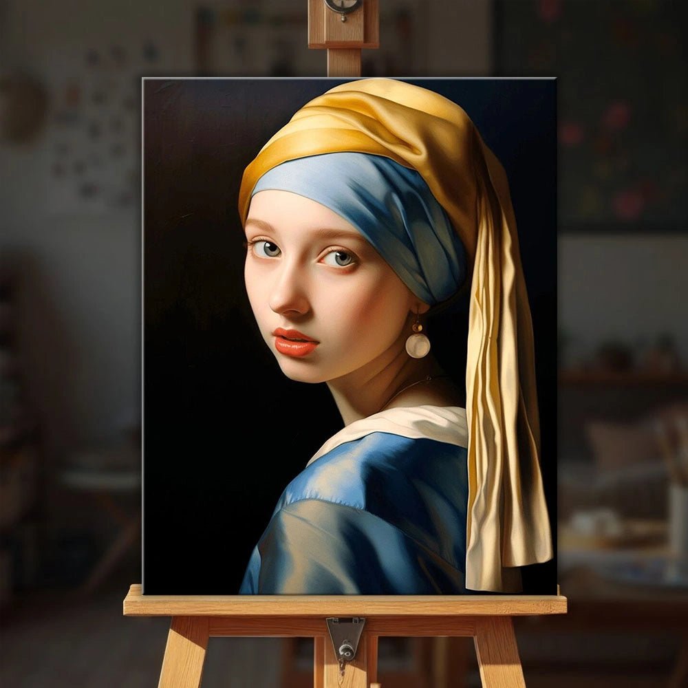 Timeless Gaze paint by numbers kit