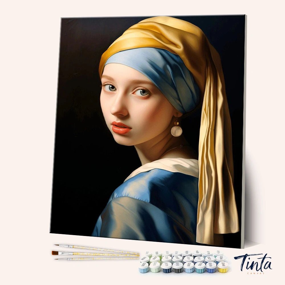 Timeless Gaze paint by numbers kit