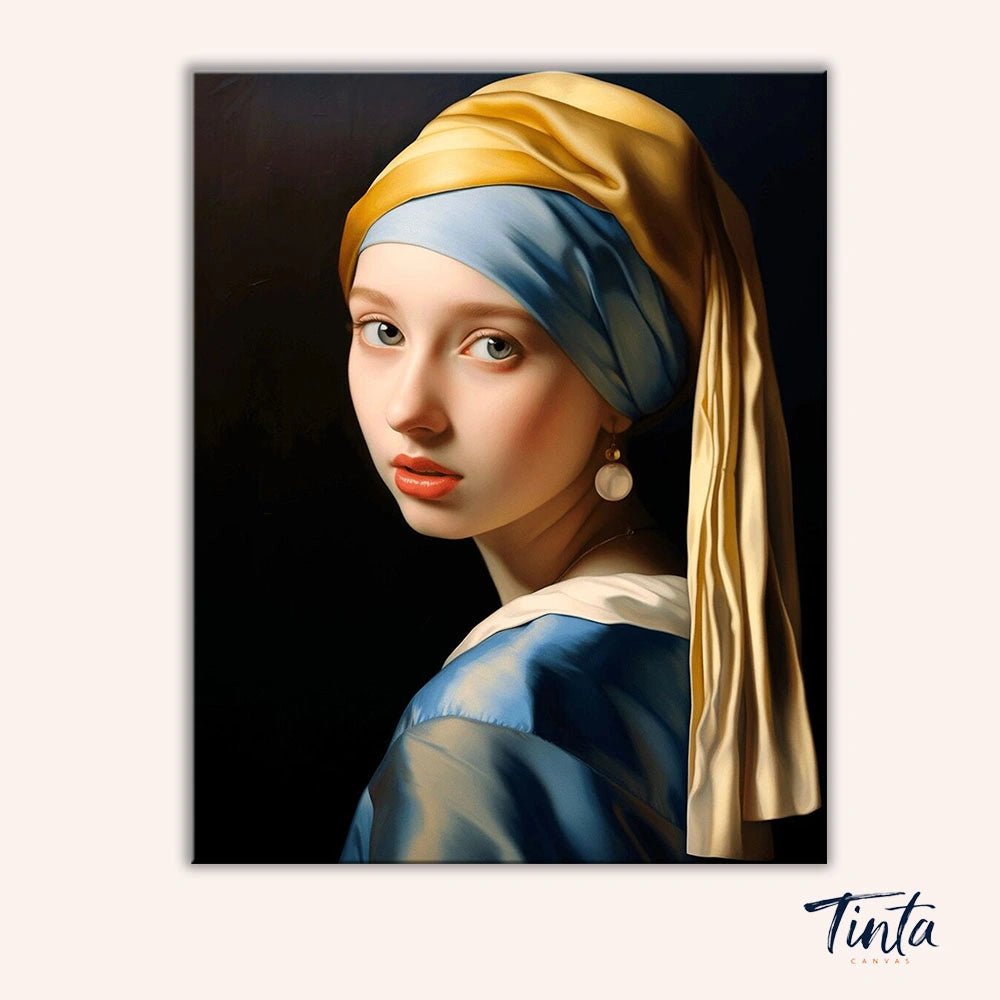 Timeless Gaze paint by numbers kit