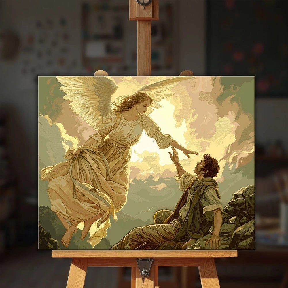 Divine Reach paint by numbers kit