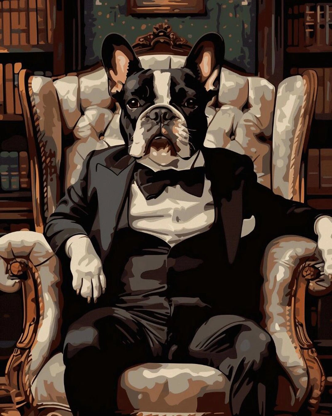 Distinguished Gentleman paint by numbers kit