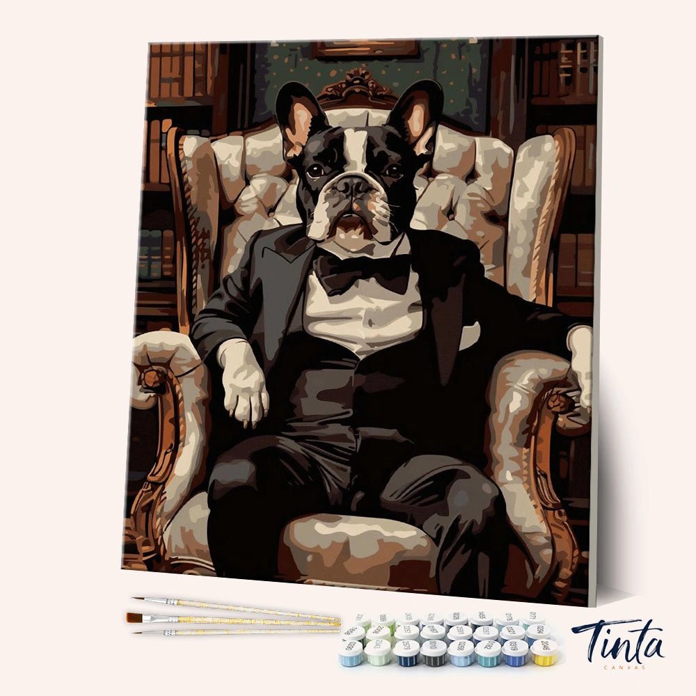 Distinguished Gentleman paint by numbers kit