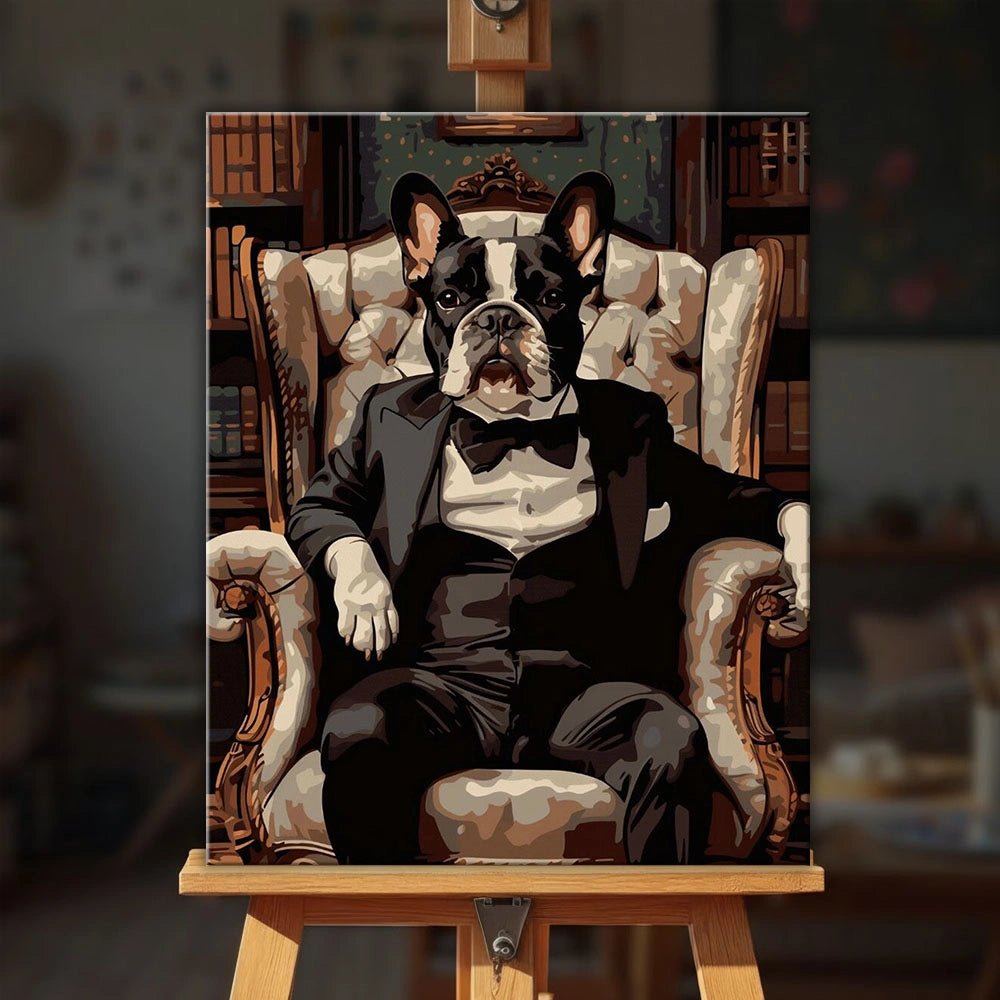 Distinguished Gentleman paint by numbers kit