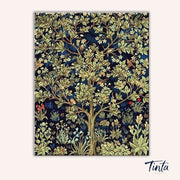 Tree of Life - William Morris's paint by numbers kit