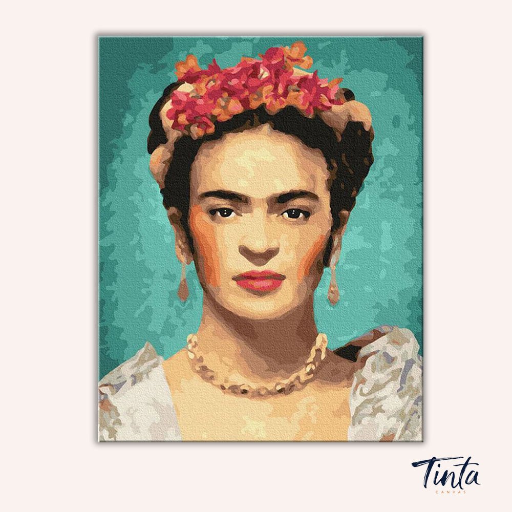 Frida Kahlo Tribute paint by numbers kit