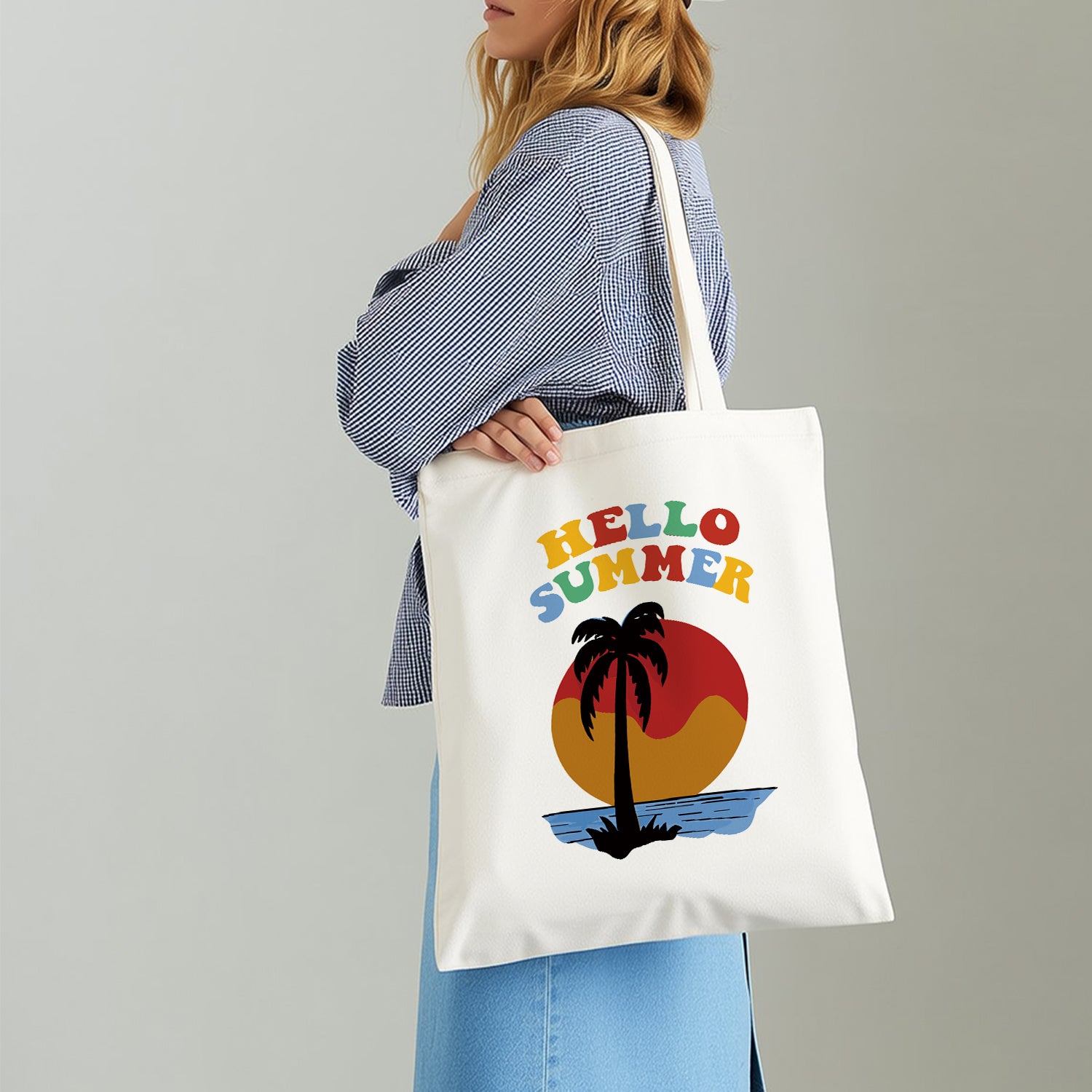 Hello Summer Carry Bag paint by numbers kit