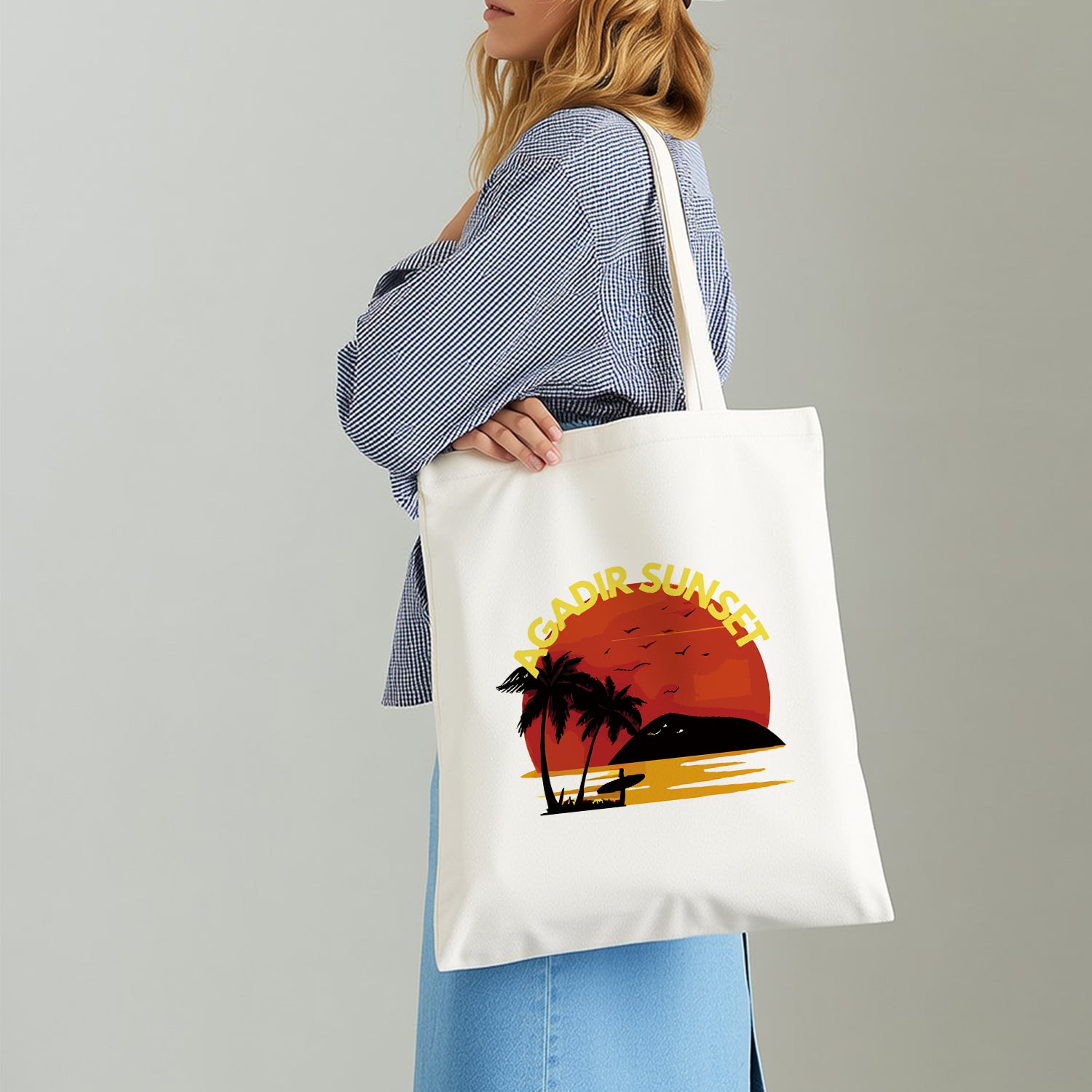 Agadir Sunset Carry Bag paint by numbers kit