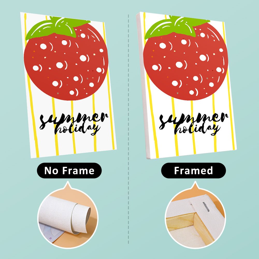 Sweet Summer Joy - Mini Paint by Numbers Kit (6 Pieces) paint by numbers kit