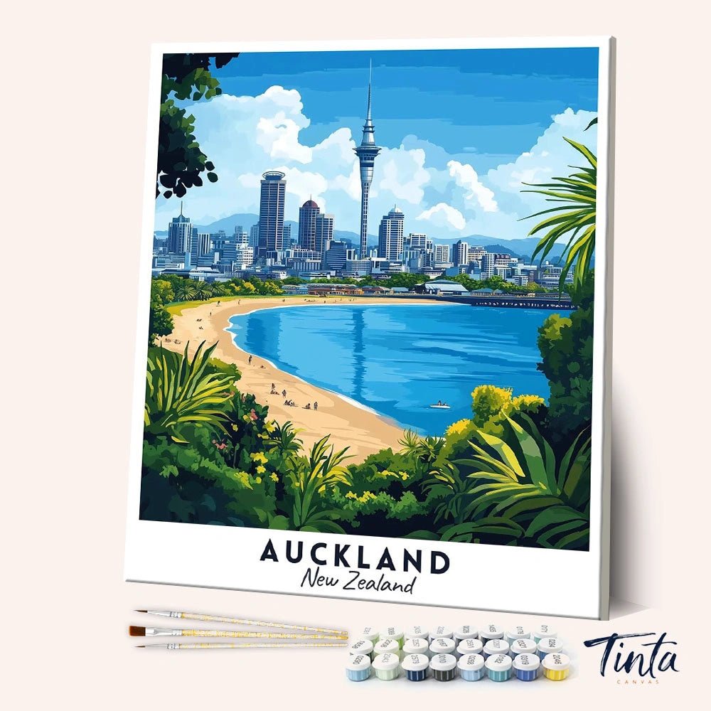 Auckland - Póster de viaje