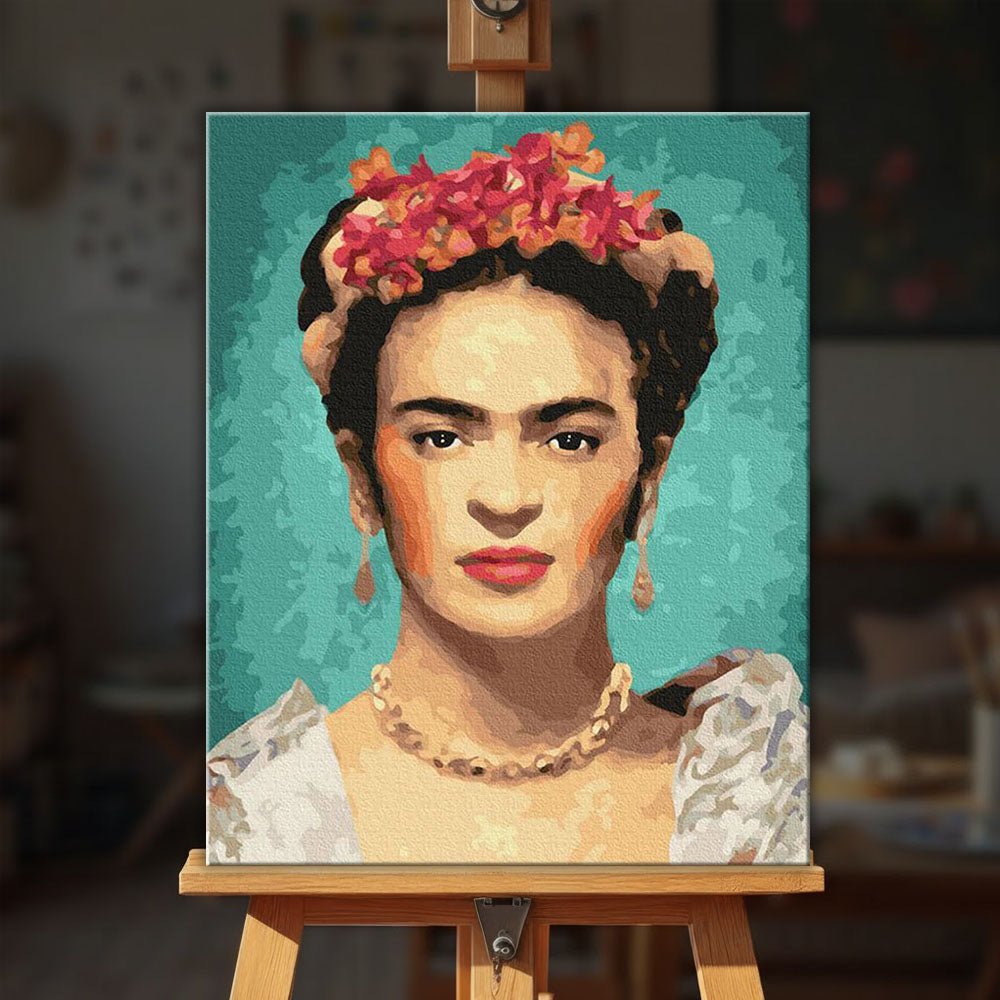 Frida Kahlo Tribute paint by numbers kit