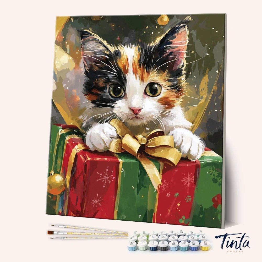 Unexpected Present paint by numbers kit