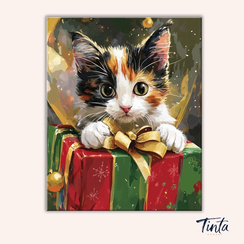 Unexpected Present paint by numbers kit