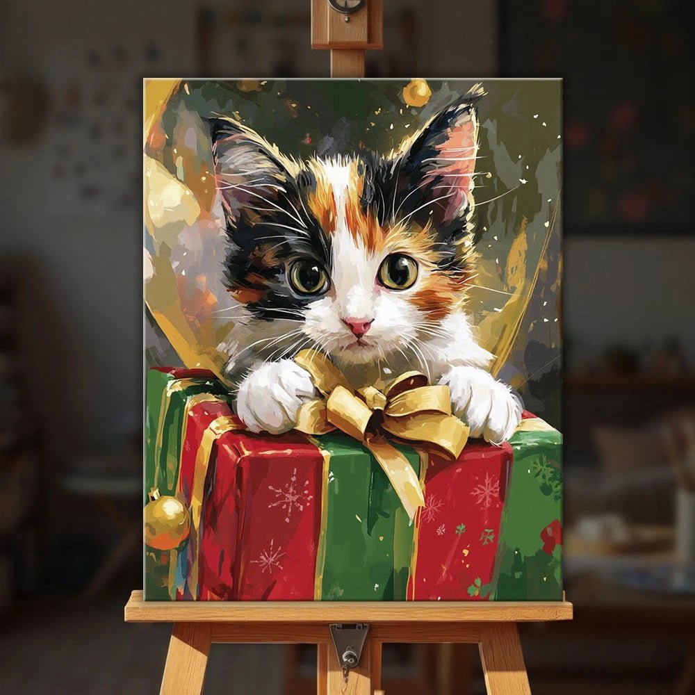 Unexpected Present paint by numbers kit