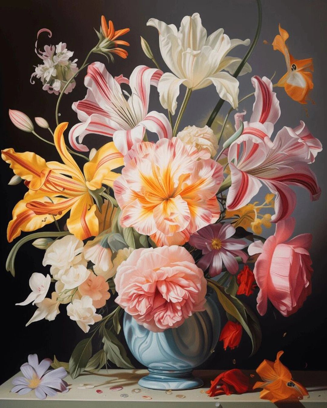 Variety Pot paint by numbers kit