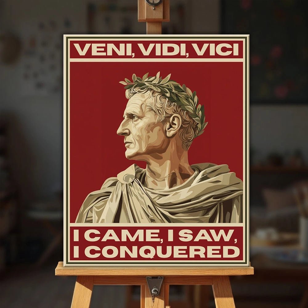Veni, Vidi, Vici – Julius Caesar paint by numbers kit