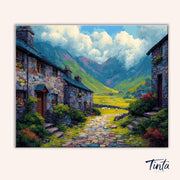 Quiet Valley Passage paint by numbers kit