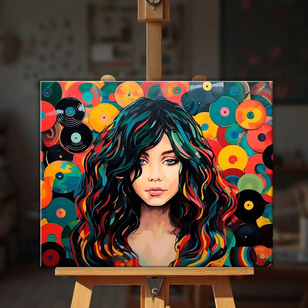 Echoes in Color paint by numbers kit