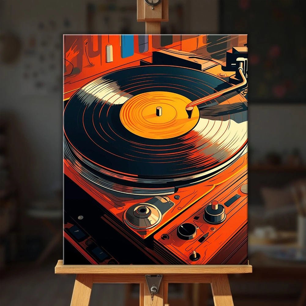 Nocturne on Vinyl paint by numbers kit