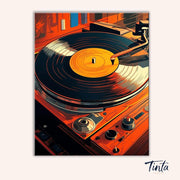 Nocturne on Vinyl paint by numbers kit