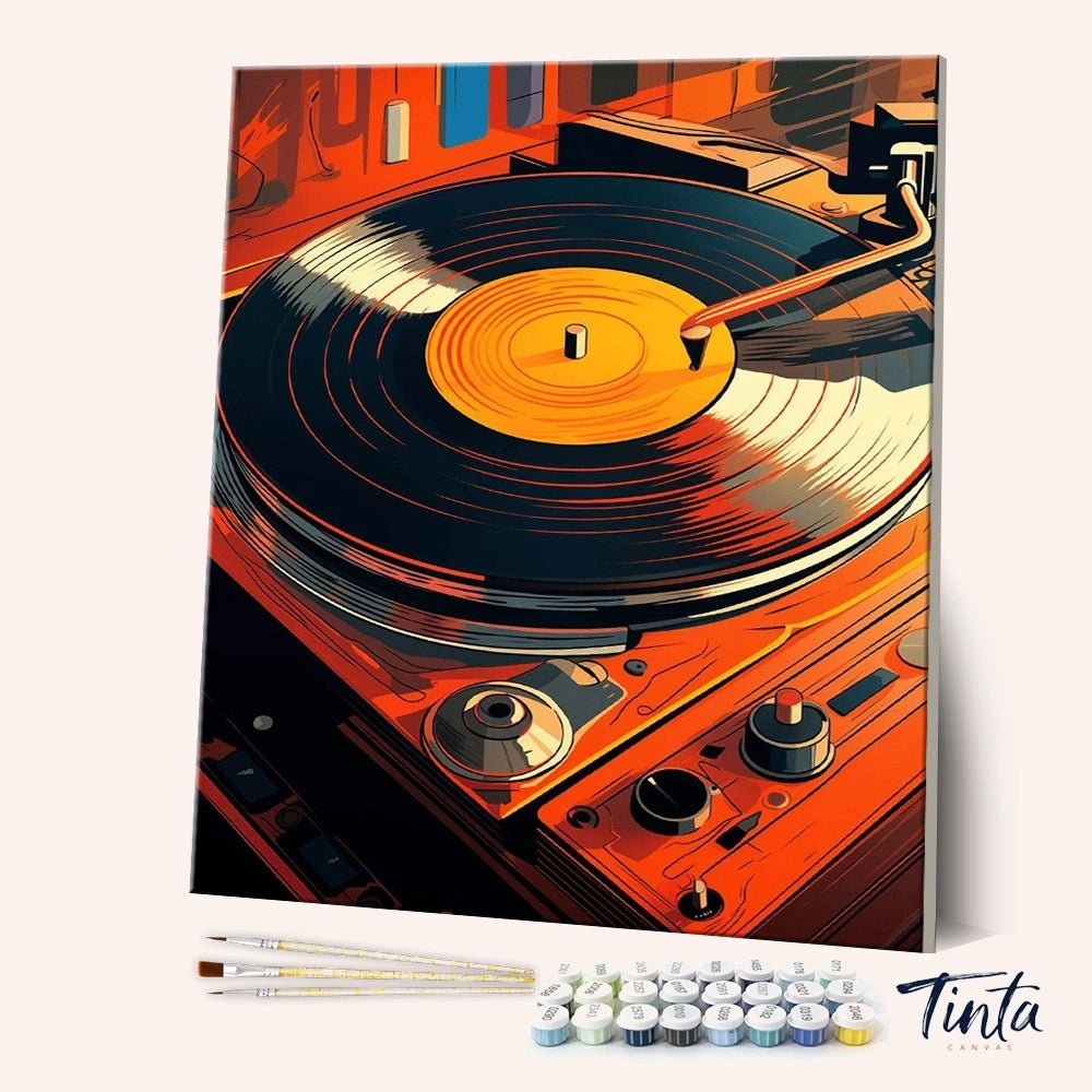 Nocturne on Vinyl paint by numbers kit