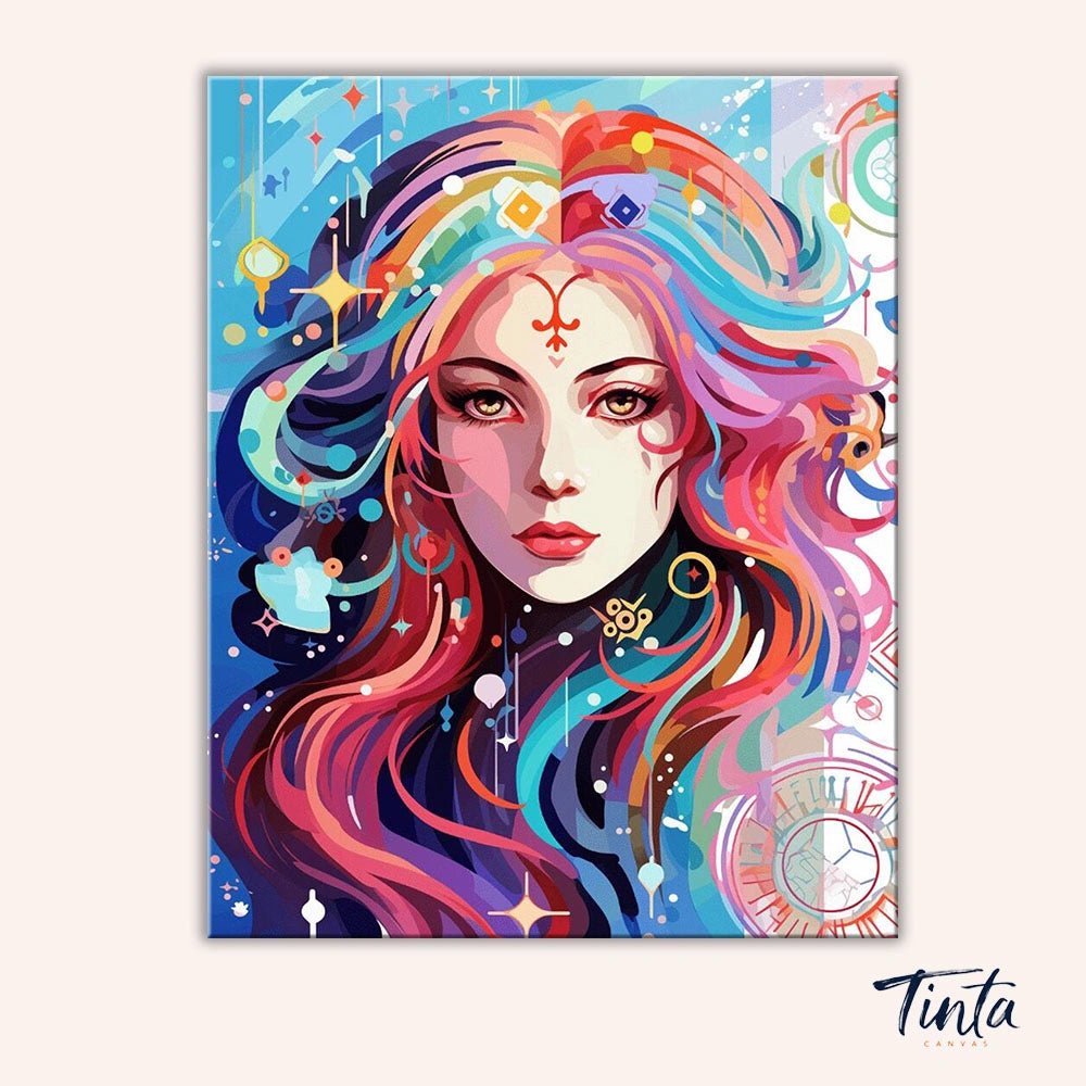 Celestial Reverie paint by numbers kit