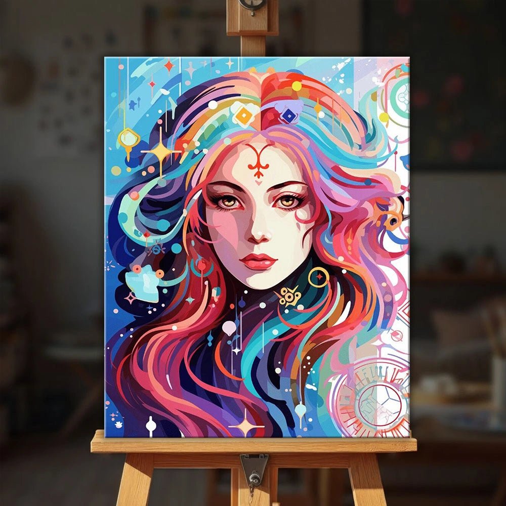 Celestial Reverie paint by numbers kit