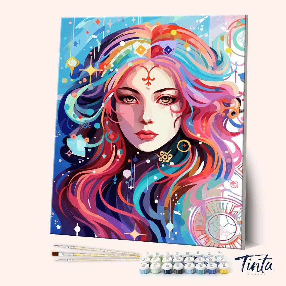 Celestial Reverie paint by numbers kit