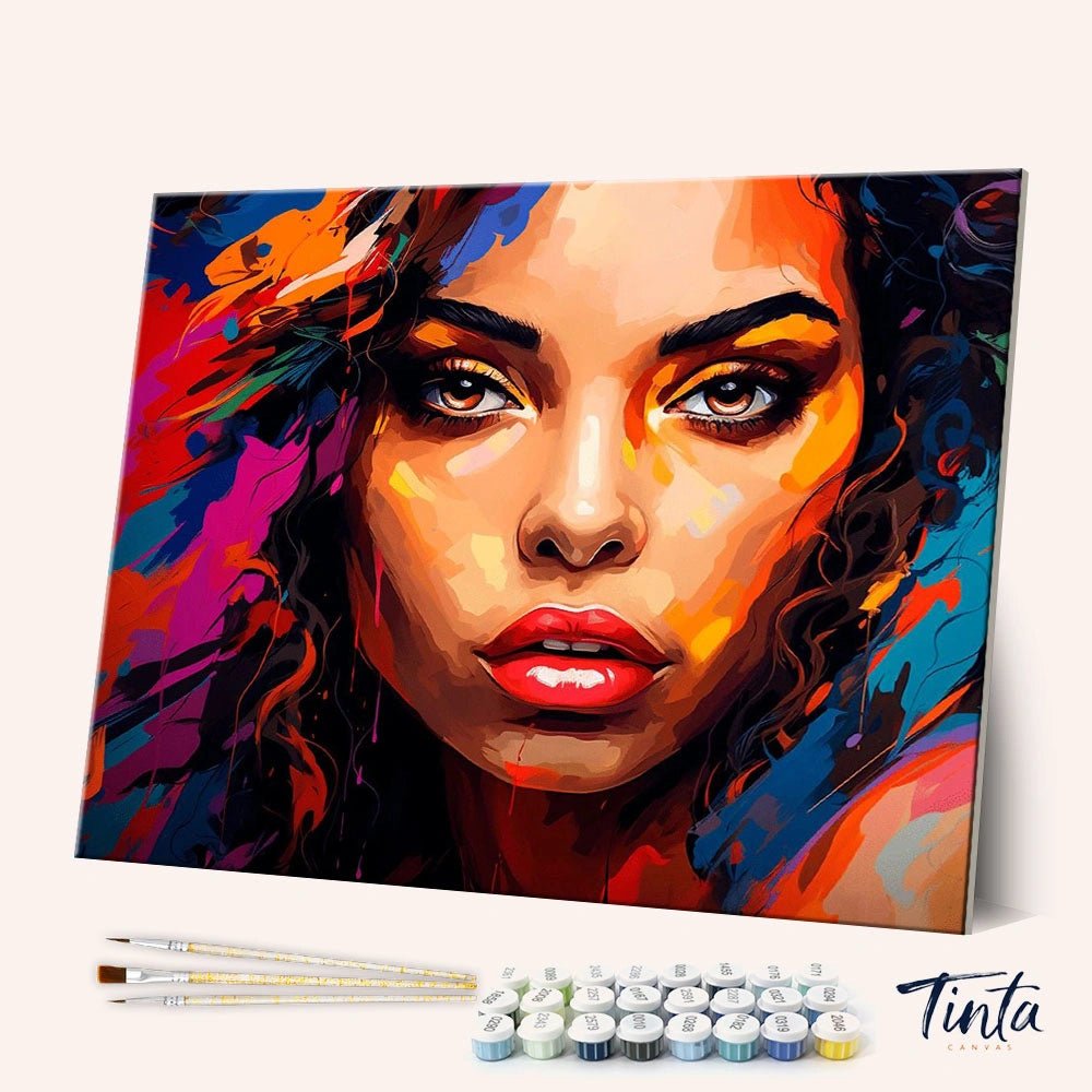 Ember of Expression paint by numbers kit